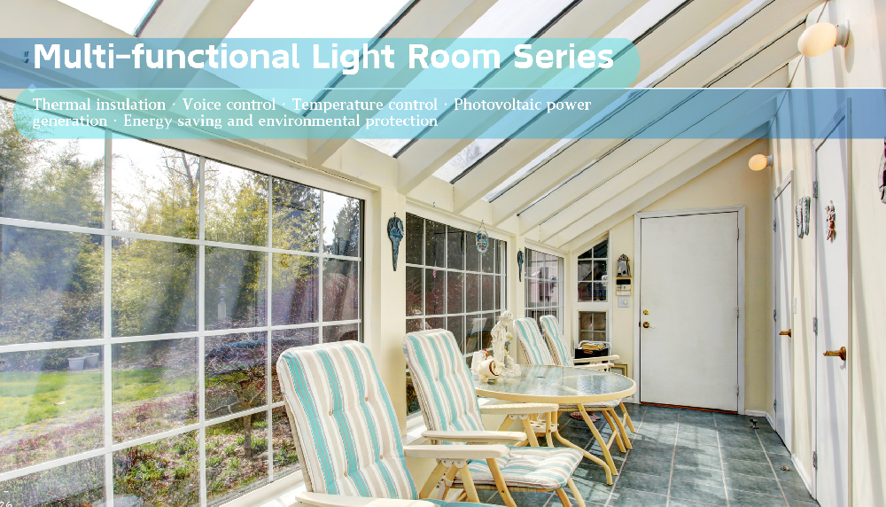 Photovoltaic&Intelligent Sunroom