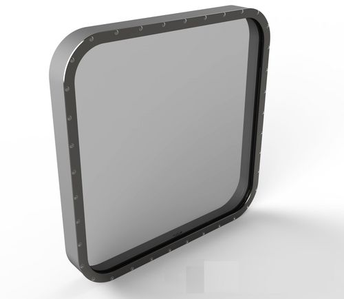Ship transparent power generation window