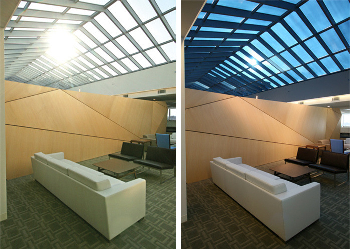 Transparent power-generating electrochromic glass