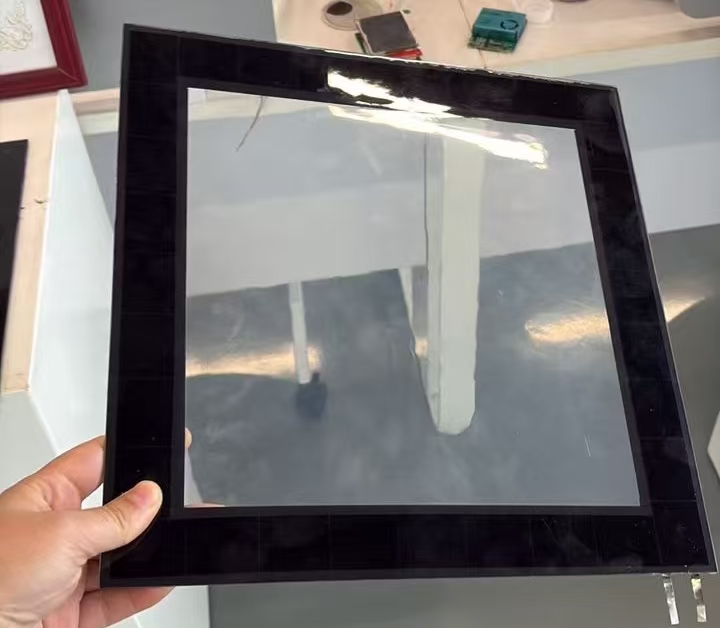 Transparent power-generating film