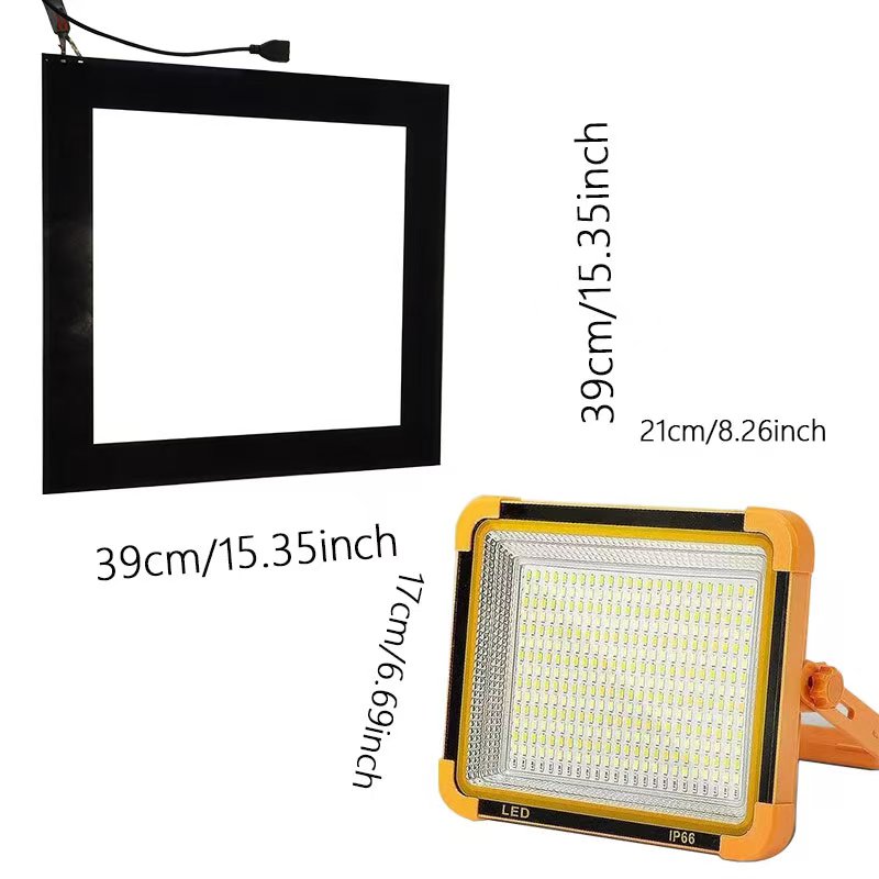 Transparent Power-Generating Film Lighting Kit